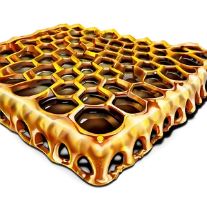 Detailed Honeycomb Illustration Png 79 PNG Image