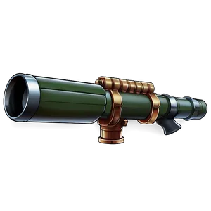 Detailed Illustration Bazooka Png Mpp PNG Image