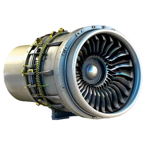 Detailed Jet Engine Parts Png Jfi PNG Image