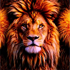 Detailed Lion Mane Png Nmm96 PNG Image