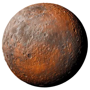 Detailed Mercury Planet Surface Png Egj PNG Image