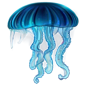 Detailed Moon Jelly Graphic Png 06292024 PNG Image