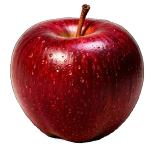 Detailed Red Apple Png Imc PNG Image