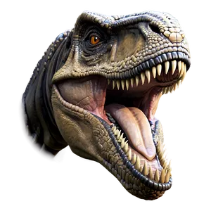 Detailed T Rex Head Drawing Png 06292024 PNG Image