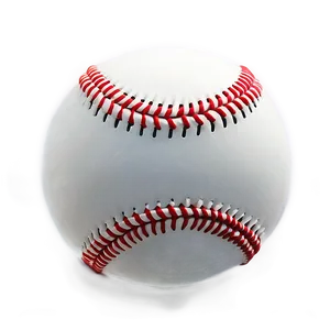 Detailed White Baseball Seams Png 06282024 PNG Image