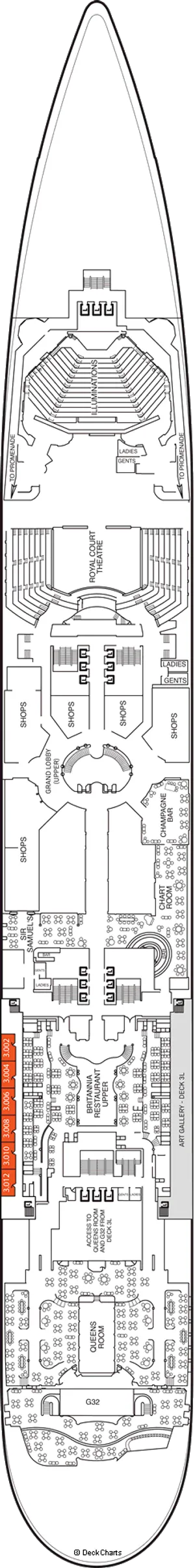 Detailed Yacht Blueprint PNG Image