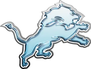 Detroit Lions Logo Silhouette PNG Image