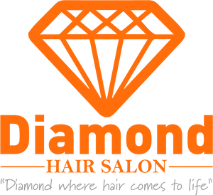 Diamond Hair Salon Logo PNG Image