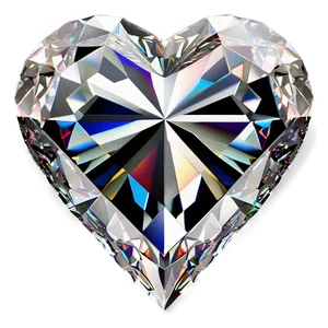 Diamond Heart C PNG Image