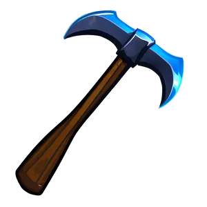 Diamond Pickaxe Game Icon Png Mye92 PNG Image