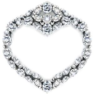 Diamond Wedding Frame Png 26 PNG Image