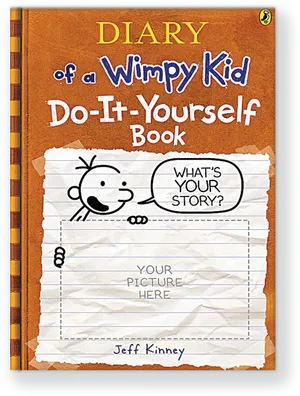 Diaryofa Wimpy Kid Do It Yourself Book Cover PNG Image