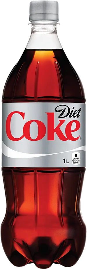 Diet Coke Bottle1 L PNG Image