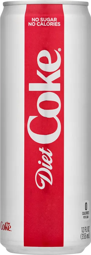 Diet Coke Can No Sugar No Calories PNG