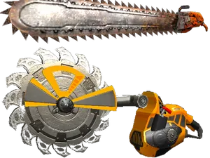 Different Typesof Chainsaws PNG Image