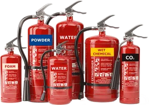 Different Typesof Fire Extinguishers