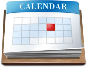 Digital Calendar Icon PNG Image