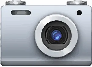 Digital Camera Emoji Illustration PNG Image