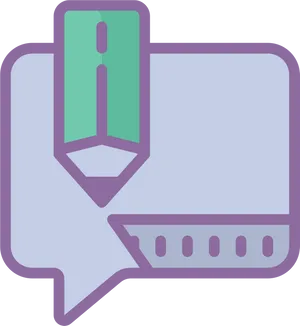 Digital Communication Concept Icon PNG Image