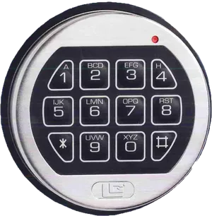 Digital Door Lock Keypad PNG Image