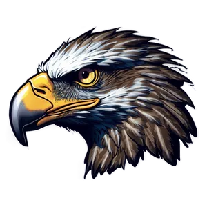 Digital Eagle Head Png Kmf14 PNG Image