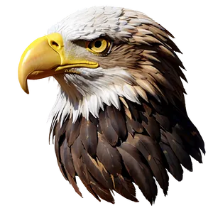 Digital Eagle Head Png Qbt PNG Image