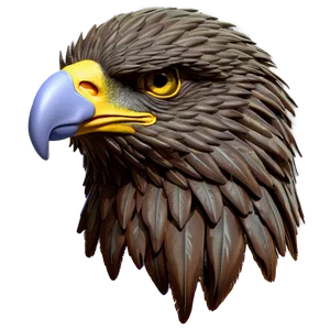 Digital Eagle Head Png Ufm PNG Image