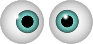 Digital Eyeballs Illustration PNG Image