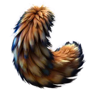 Digital Fox Tail Render Png Gvv50 PNG Image