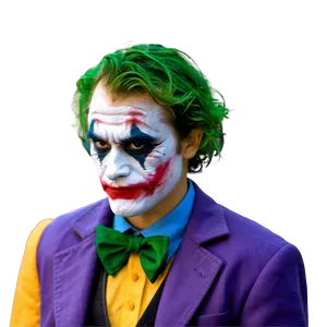 Digital Joker Makeup Png Yaw PNG Image