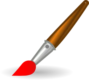 Digital Paintbrush Icon PNG Image