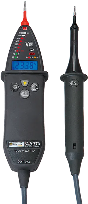 Digital Voltage Tester Tool PNG Image