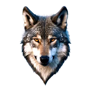 Digital Wolf Head Render Png Vsa80 PNG Image