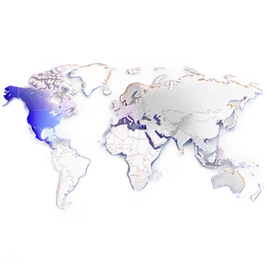 Digital World Map PNG 06242024 PNG
