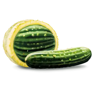 Dill Pickle Cucumber Png 06272024 PNG Image