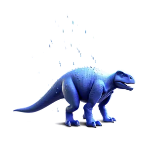 Dino In The Rain Png 18 PNG Image