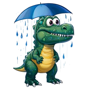 Dino In The Rain Png 29 PNG Image