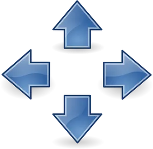 Directional Arrows Graphic PNG Image