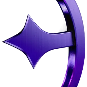 Directional Purple Arrow Png Ftq PNG Image