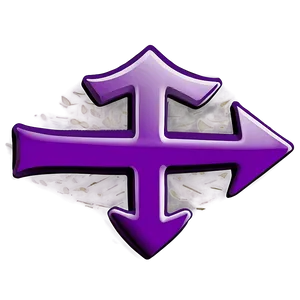 Directional Purple Arrow Png Tpd PNG Image