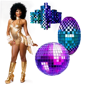 Disco Costume Png Xmx78 PNG Image