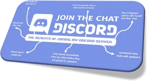 Discord Server Benefits Promotion PNG Image