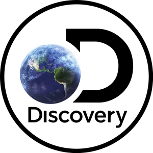 Discovery Channel Logowith Earth PNG Image