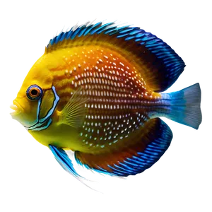 Discus Fish Transparent Png Jjw5 PNG Image