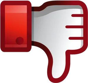 Dislike Thumb Down Symbol PNG Image