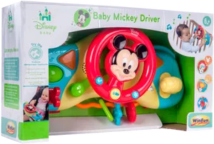 Disney Baby Mickey Driver Toy Packaging PNG Image