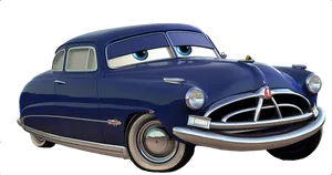 Disney_ Cars_ Character_ Doc_ Hudson.png PNG Image