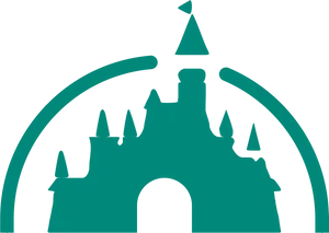 Disney_ Castle_ Silhouette_ Vector PNG Image