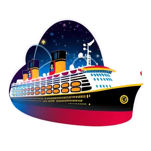 Disney Cruise Nighttime Spectacle Png Vuv52 PNG Image