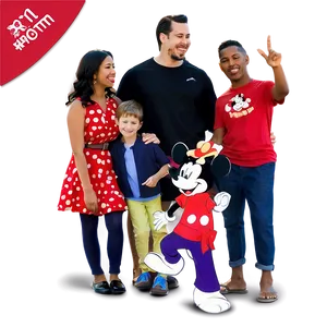 Disney Dream Journey Family Png Bdw PNG Image